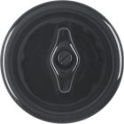 Hager Berker 1930 Draaiknop 16476500 Zwart porselein
