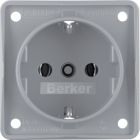 Hager Berker Integro Wandcontactdoos 941852506 Grijs
