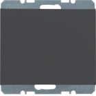 Hager Berker K.1 Blindplaat 10457006 Antraciet