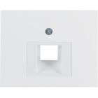 Hager Berker K.1 Centraalplaat IAEUAE 14077009 Alpinwit