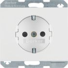 Hager Berker K.1 Wandcontactdoos 47357009 Alpinwit