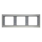 Hager Berker K.5 Afdekraam 13737004 Edelstaal