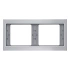 Hager Berker K.5 Afdekraam 13637003 Aluminium