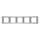 Hager Berker K.5 Afdekraam 13937003 Aluminium