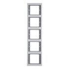 Hager Berker K.5 Afdekraam 13537003 Aluminium