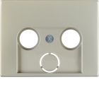 Hager Berker K.5 Centraalplaat satelliet 12017014 Edelstaal