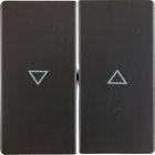 Hager Berker Q Bedieningswip 16256086 Antraciet