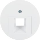 Hager Berker R Centraalplaat IAEUAE 14072089 Alpinwit