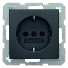 Hager Berker SB Wandcontactdoos 47431606 Antraciet
