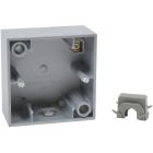Hager Berker S.1 Opbouwbak 10419939 Aluminium