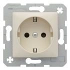 Hager Berker S.1 Wandcontactdoos 6147438982 Crème glanzend