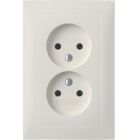 Hager Berker S.1 Wandcontactdoos 47951909 Alpinwit mat