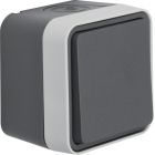Hager Berker W.1 Schakelaar 30763505 Staalgrijs