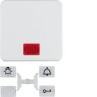 Hager Berker WGUP Bedieningswip 155309 Alpinwit