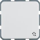 Hager Berker WGUP Wandcontactdoos 471509 Alpinwit