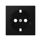 Jung A Range Centraalplaat stopcontact A1520BFPLSWM Grafietzwart mat