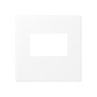 Jung A Range Centraalplaat USB A1569USBWWM Sneeuwwit mat