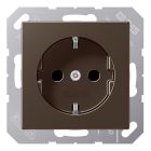 Jung A Range Wandcontactdoos A1520NMO Mokka