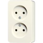 Jung AP600 Wandcontactdoos 6010A Crème