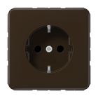 Jung CD Range Wandcontactdoos CD1520NBR Bruin