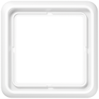 Jung CD500 Afdekraam CD581WW Alpinwit