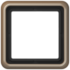 Jung CD500 Afdekraam CD581GB Goud brons