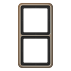 Jung CD500 Afdekraam CD582GB Goud brons