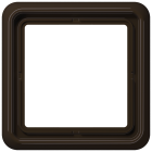 Jung CD500 Afdekraam CD581BR Bruin