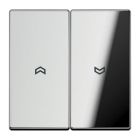 Jung LS Range Bedieningswip GCR2995P Chroom glanzend