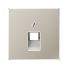 Jung LS Range Centraalplaat IAEUAE ES29691UA Edelstaal