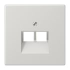Jung LS Range Centraalplaat IAEUAE LS9692UALG Lichtgrijs
