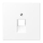 Jung LS Range Centraalplaat IAEUAE LS9691UAWWM Sneeuwwit mat