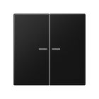Jung Home Jaloezieafdekking BTLS17102SWM Zwart mat