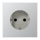 Jung LS Range Wandcontactdoos AL1520N Aluminium