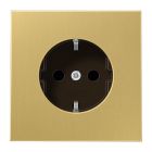 Jung LS Range Wandcontactdoos ME1520NKIC Messing klassiek