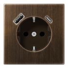 Jung LS Range Wandcontactdoos ME152015CAAT ME152015CAAT