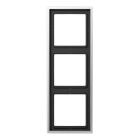 Jung LS990 Afdekraam AL2983 Aluminium