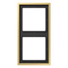 Jung LS990 Afdekraam ME2982C Messing klassiek