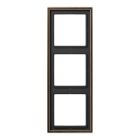 Jung LS990 Afdekraam ME2983AT Messing antiek