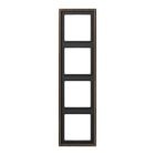 Jung LS990 Afdekraam ME2984AT Messing antiek