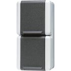 Jung WG800 Wandcontactdoos 822W Grijs