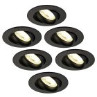 Ledvion Rio Inbouwspot LV100152700K6pack