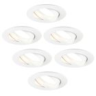 Ledvion Rio Inbouwspot LV100162700K6pack