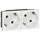 Legrand Mosaic Contactdoos 077252 45 graden