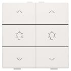 Niko Home Control Dimmertoets 10151046 Alpinwit