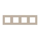 Niko Intense Afdekraam 16676400 Staal champagne