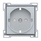 Niko Intense Centraalplaat stopcontact 12166901 Zilver