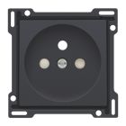 Niko Intense Centraalplaat stopcontact 12266601 Antraciet
