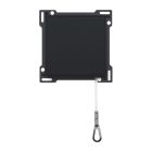 Niko Intense Centraalplaat trekschakelaar 16163606 Zwart mat