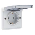 Niko New Hydro Wandcontactdoos 70036805 Grijs